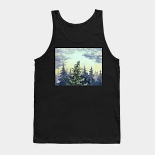 bird over the forest Tank Top